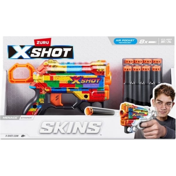 X-shot Skins Menace Blaster Striper multifärg