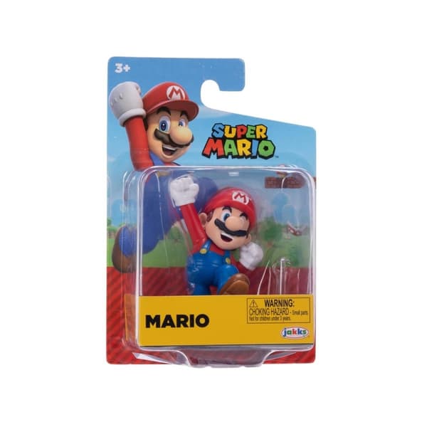 Super Mario Figur 5cm Mario multifärg