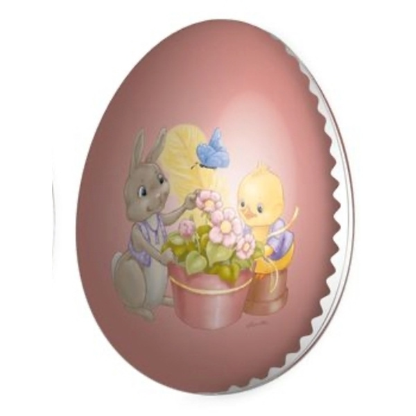 Påskägg 15cm Kyckling multifärg