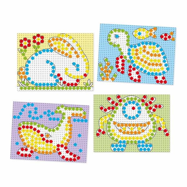 FantaColor Pegart väska Tavla 150 bitar multifärg