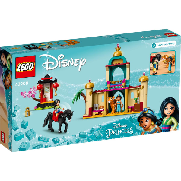 LEGO® Disney Jasmine och Mulans äventyr 43208 multifärg