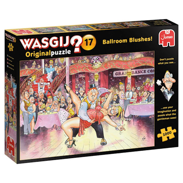 Wasgij Original 17 Ballroom Blushes! Pussel 1000 bitar multifärg