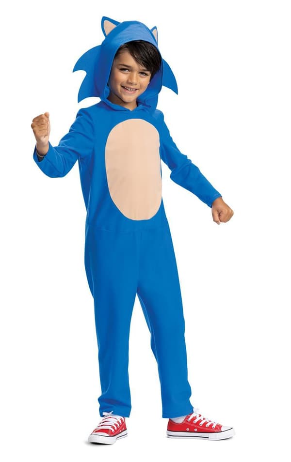 Sonic Utklädningskläder S 4-6 år MultiColor S 4-6 år