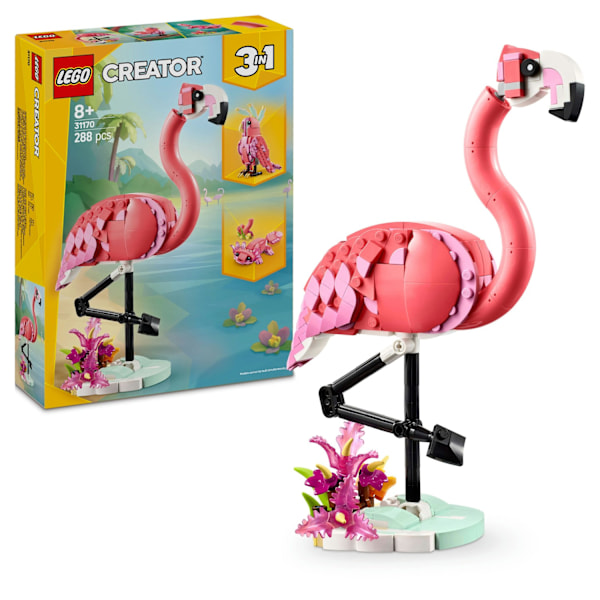 LEGO® Creator 3in1 Vilda djur: Rosa flamingo 31170 multifärg