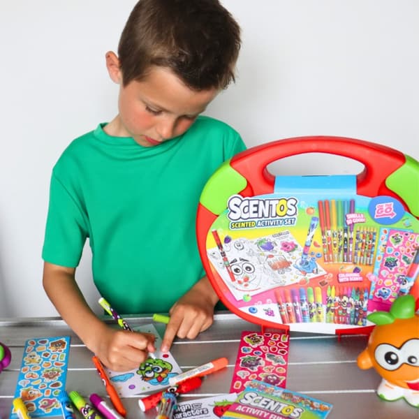 Scentos Scented Activity Set i väska multifärg