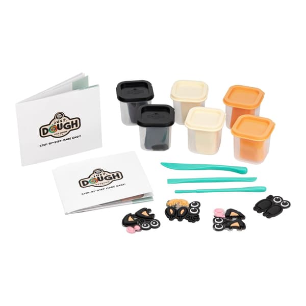 Just Dough Premium Animals Ko multifärg