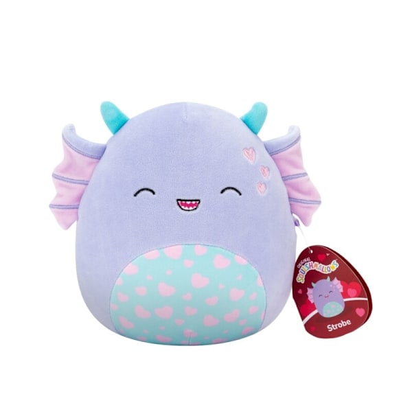 Squishmallows 19cm Heart Strobe Swamp Monster multifärg