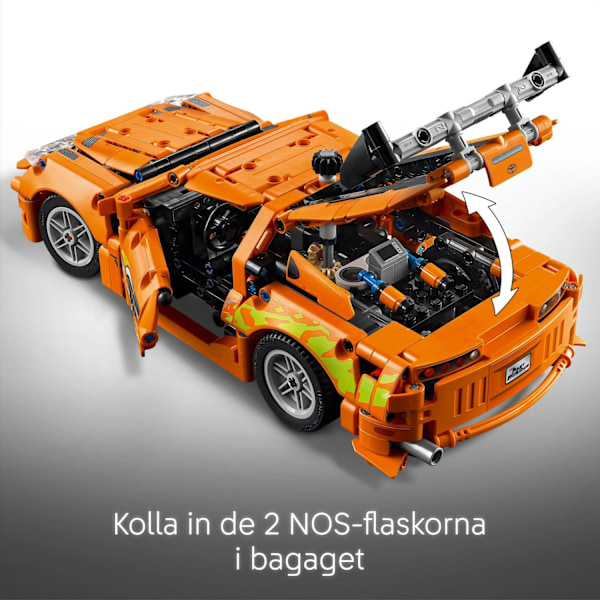 LEGO® Technic Fast and Furious Toyota Supra MK4 42204 multifärg
