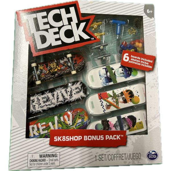 Tech Deck SK8SHOP Bonus pack Revive multifärg