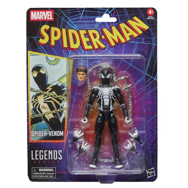 Spiderman Spider-Venom Retro Figur multifärg