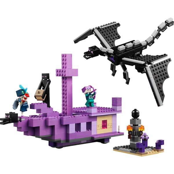 LEGO® Minecraft® Enderdraken och Endskeppet 21264 multifärg
