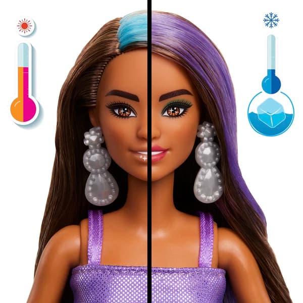 Barbie Party Unboxed Purple Petite multifärg