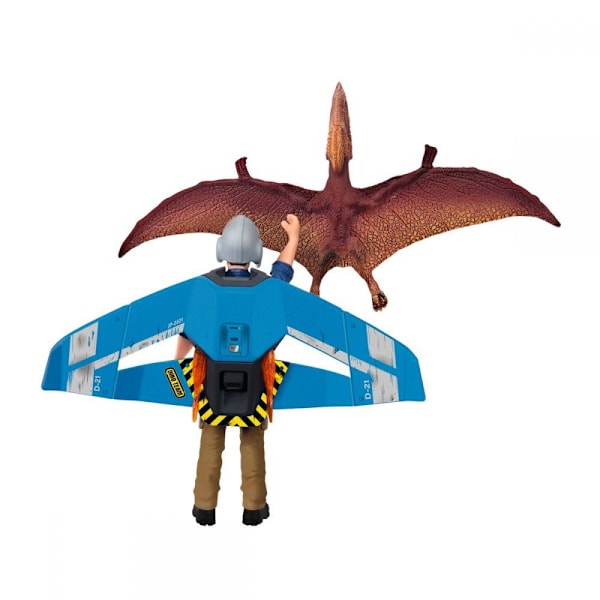 schleich® DINOSAURS Jakt med Jetpack 41467 multifärg