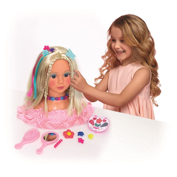 Real UniQ Styling Head Sminkhuvud multifärg
