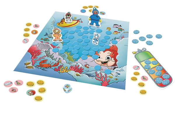 Bamse och Havets Hemlighet Barnspel multifärg