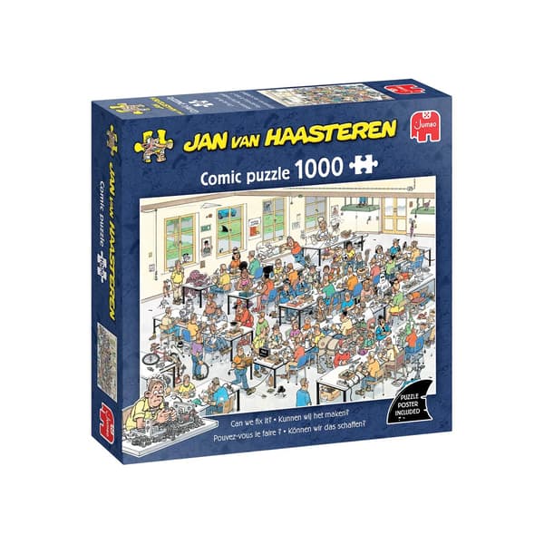 Jan Van Haasteren Can We Fix It? Pussel 1000 bitar multifärg