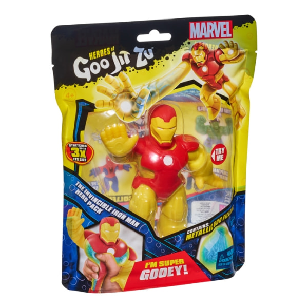 Goo Jit Zu Marvel The Invincible Iron Man multifärg
