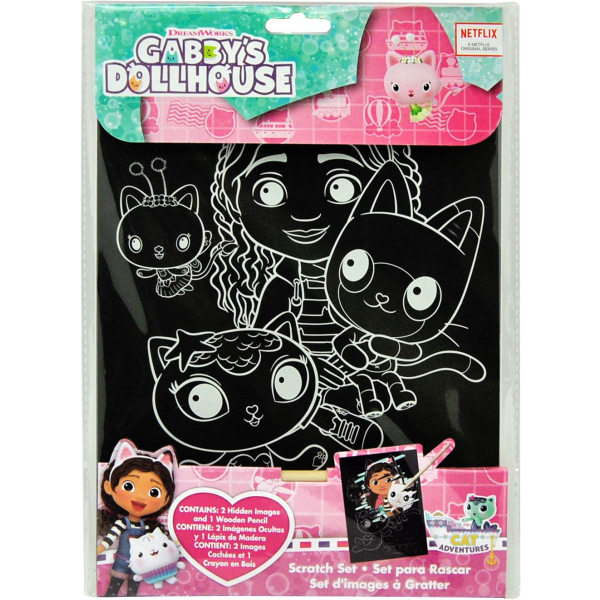 Gabby's Dollhouse Scratch set multifärg