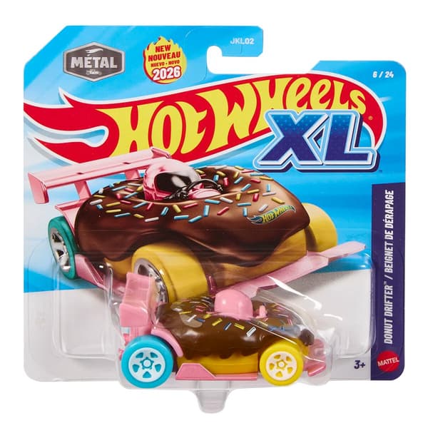 Hot Wheels XL 1:43 Donut Drifter multifärg