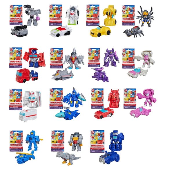 Transformers Tiny Turbo Changer multifärg
