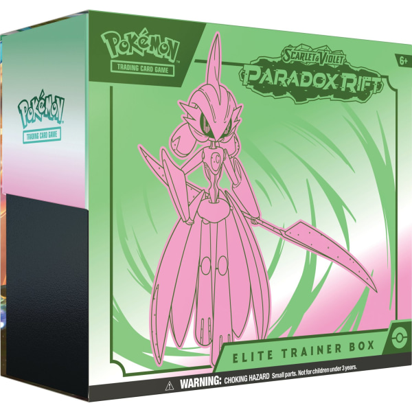 Pokemon Paradox Rift Elite Trainer Box Iron Valiant (grön) MultiColor Iron Valiant (grön)
