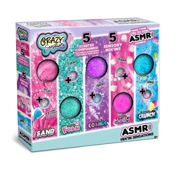 Crazy Sensations ASMR Mixin Sensations 5-pack multifärg