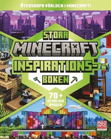 Minecraft Stora Inspirationsboken multifärg