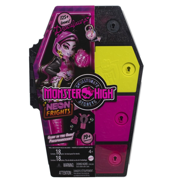 Monster High Skulltimates Secrets Neon Frights Draculaura