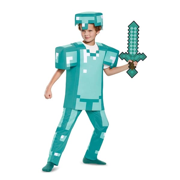 Minecraft Sword Diamond Skumsvärd multifärg