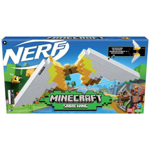 Nerf Minecraft Sabrewing multifärg
