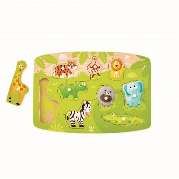 Hape Knoppussel Djungel multifärg