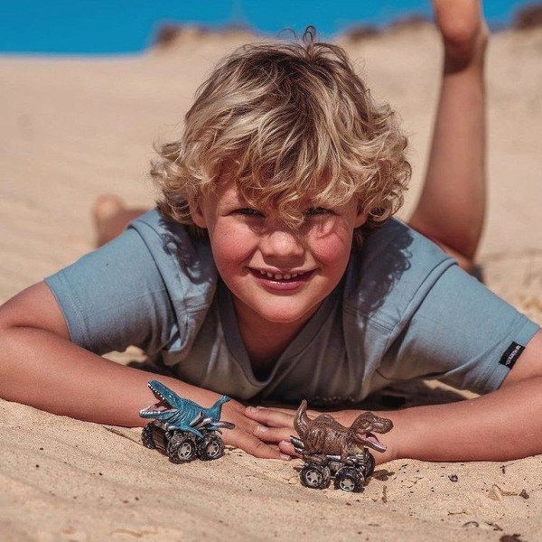 Jurassic World Zoom Riders Blue MultiColor Blue