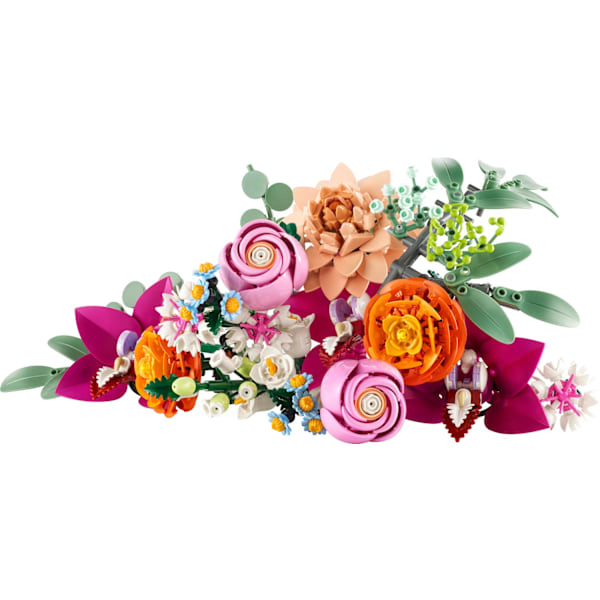 LEGO® Botanicals Vacker rosa blombukett 10342