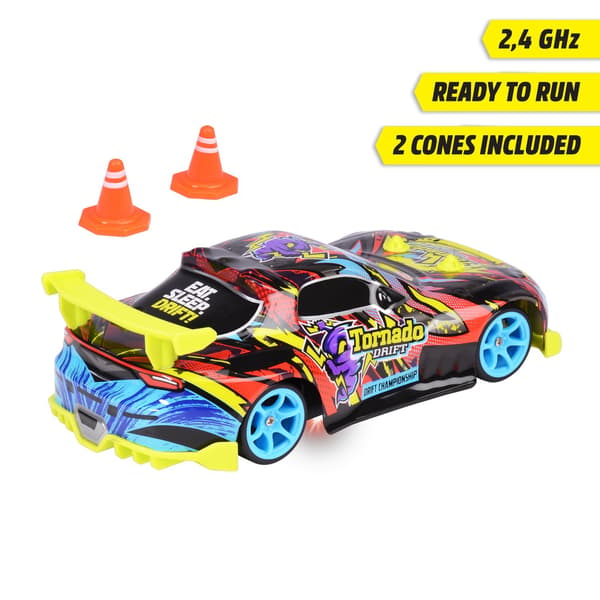Dickie Toys Tornado Drift Radiostyrd bil multifärg