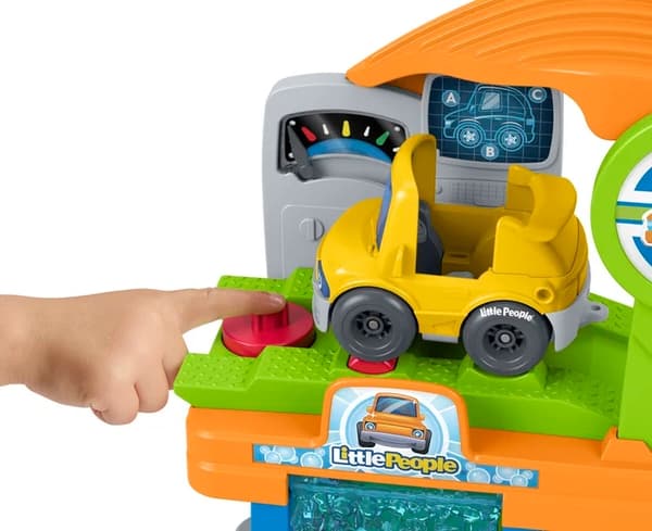 Fisher-Price Little People Bensinstation multifärg