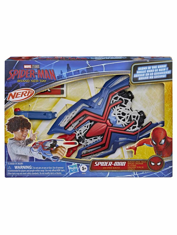 Spiderman Nerf Web Strike Blaster multifärg