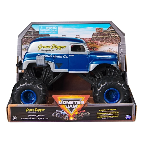 Monster Jam 1:24 Series 22 Grave Digger Chesapeake, Va multifärg