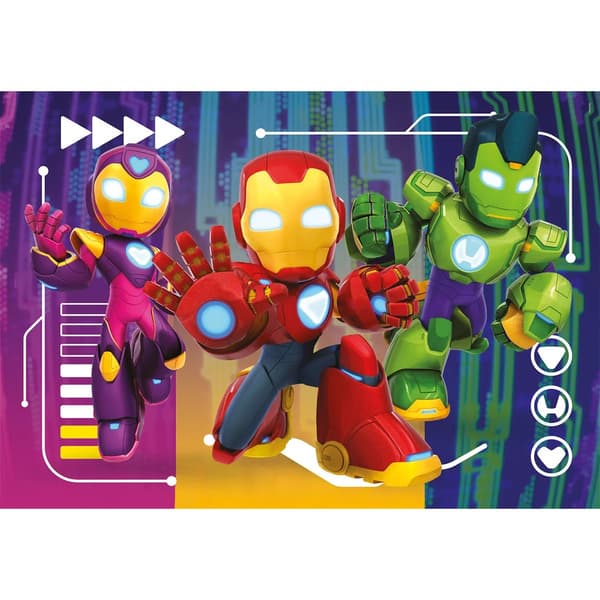 Clementoni Marvel Iron Man Pussel 60 bitar multifärg
