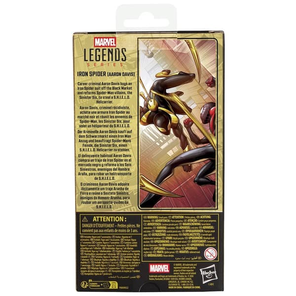 Marvel Legends Series Figur Iron Spider (Aaron Davis) multifärg