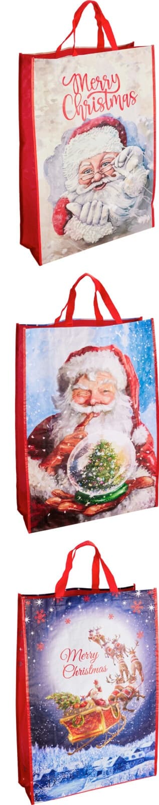 Presentpåse Julmotiv XXL 49x70x18cm Tomte