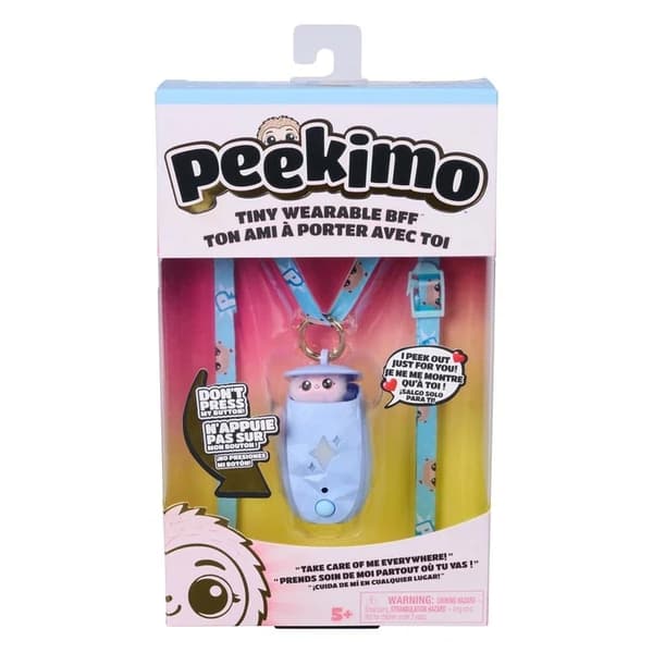 Peekimo Tiny Wearable BFF Blue Boo multifärg