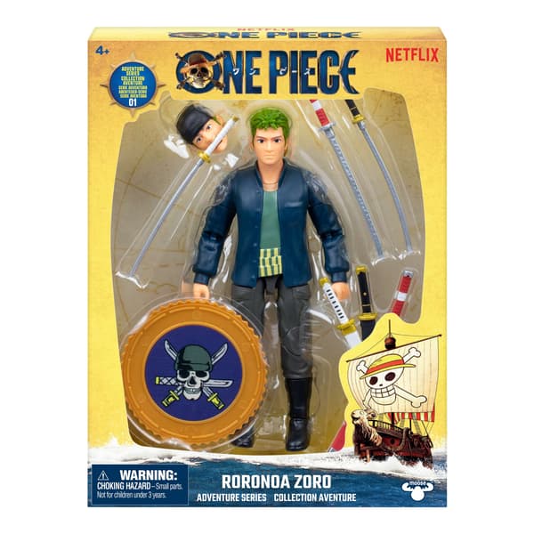 One Piece Actionfigur 15cm Roronda Zoro multifärg