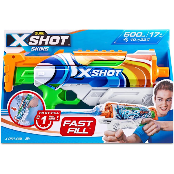 X-Shot Hyperload Cruiser Vattenblaster multifärg