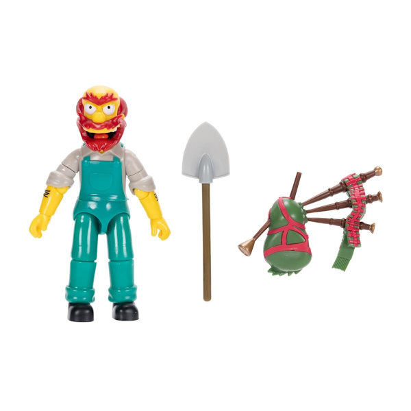 The Simpsons Figur Groundskeeper Willie 13cm multifärg