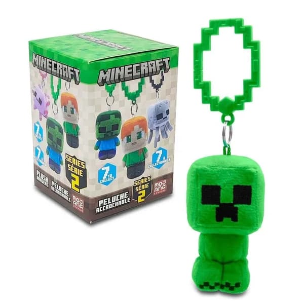 Minecraft Plush Hangers s3 multifärg