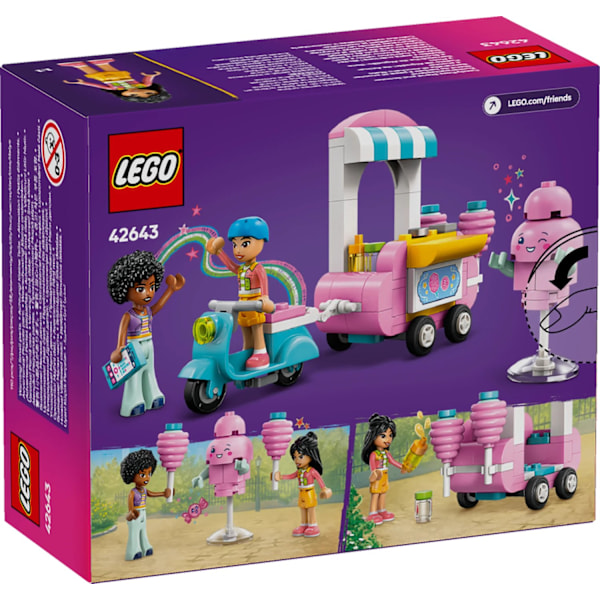 LEGO® Friends Sockervaddsstånd och vespa 42643
