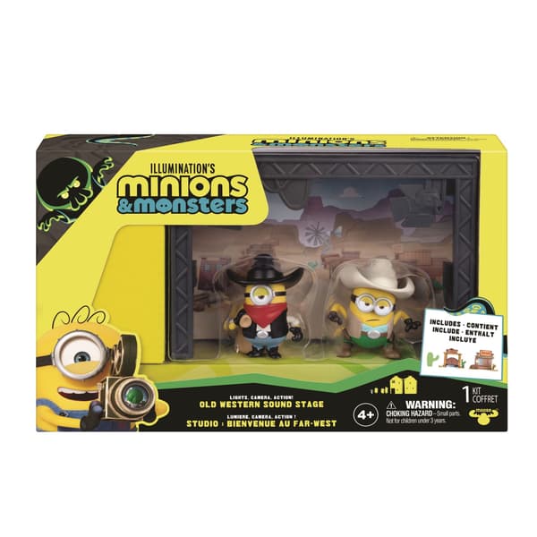Minions Lekset Old Western Sound Stage multifärg
