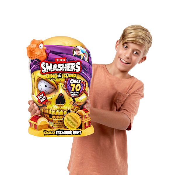 Zuru Smashers Dino Island Gold Treasure Hunt multifärg
