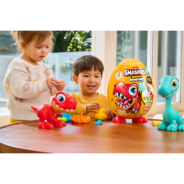 Zuru Smashers Junior Dino Dig Egg Large 25 delar multifärg
