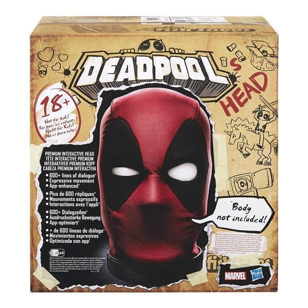 Marvel Deadpool Premium Interactive Head multifärg